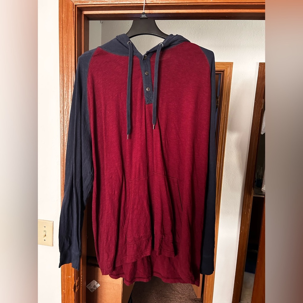 Foundry Red and Blue Jacket Shirt